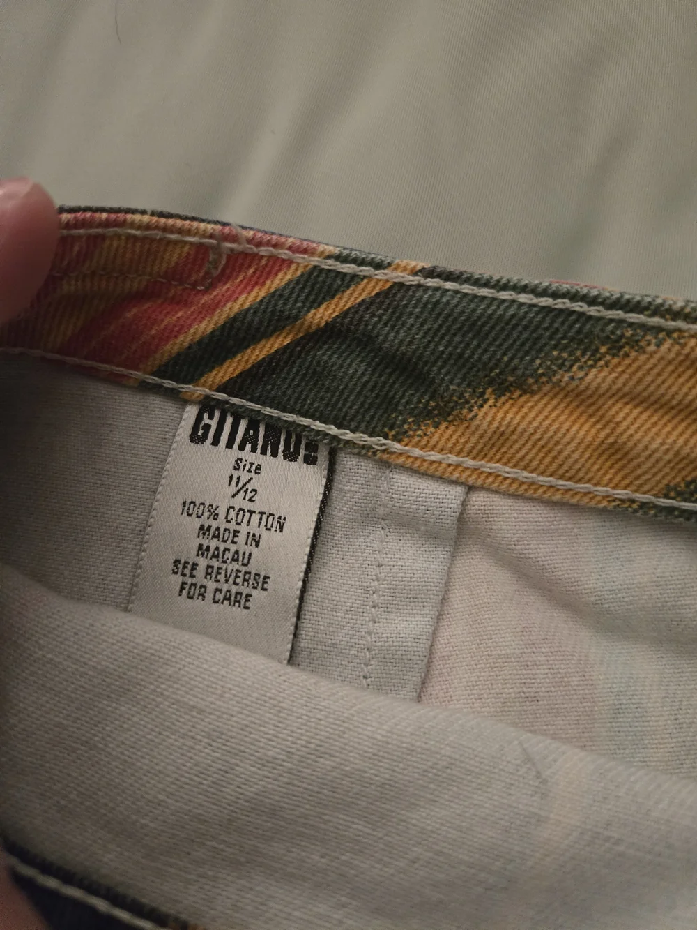 90s Vintage GITANO Wrap Skirt - Size 11/12 Women